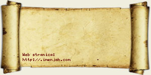 Branko Trnjaković vizit kartica